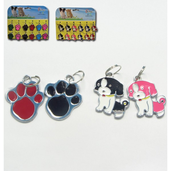 Ταυτότητες μενταγιόν κατοικιδίων - καρτέλα 12 τεμάχια [10501492]